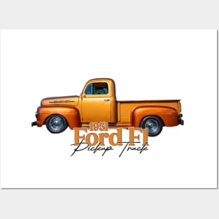 1951 Ford F1 Pickup Truck Posters and Art